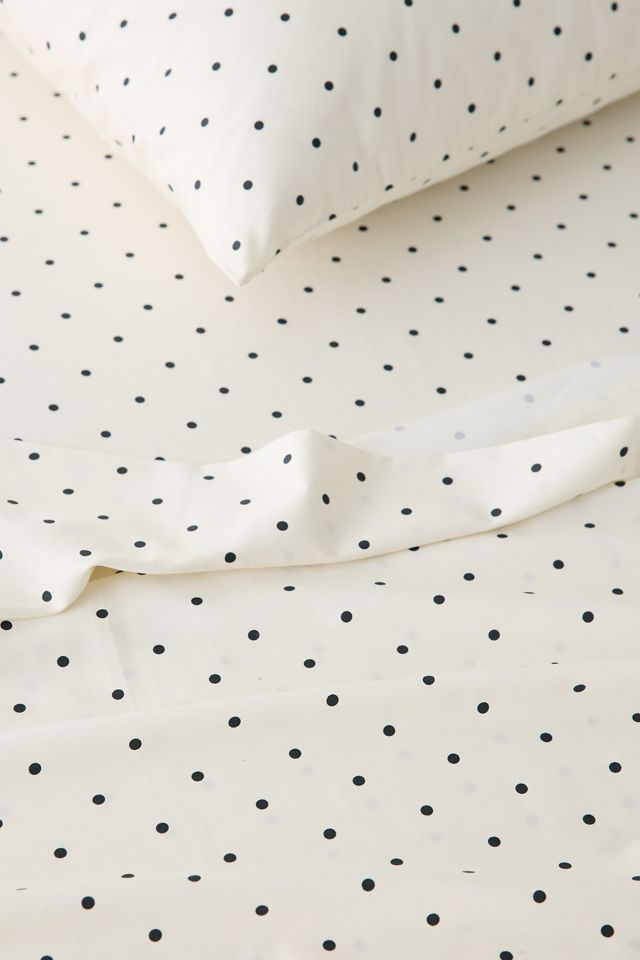 Ensemble de draps Regina en satin de coton à motifs #1