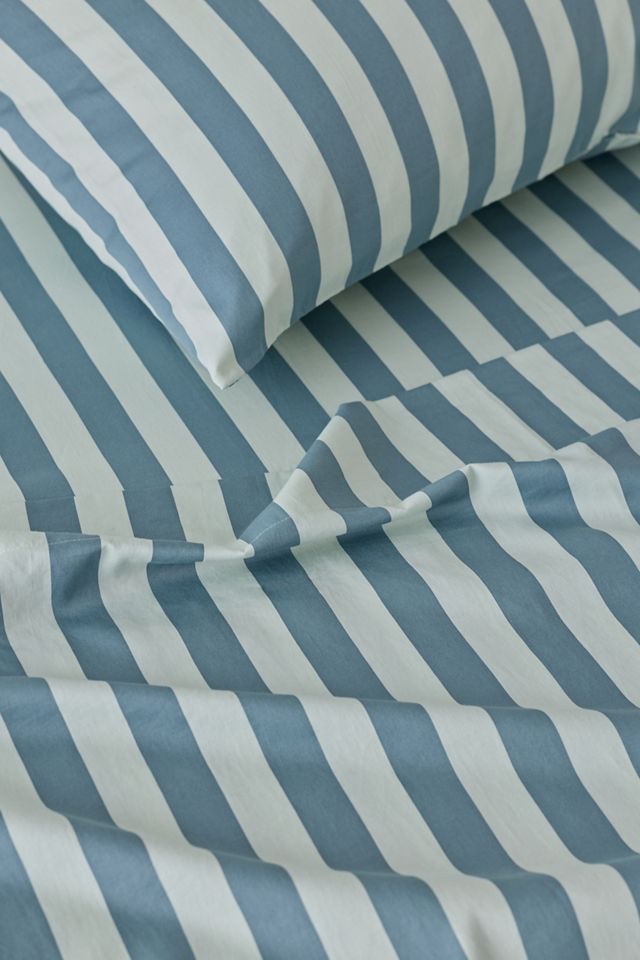 Ensemble de draps Regina en satin de coton à motifs #1