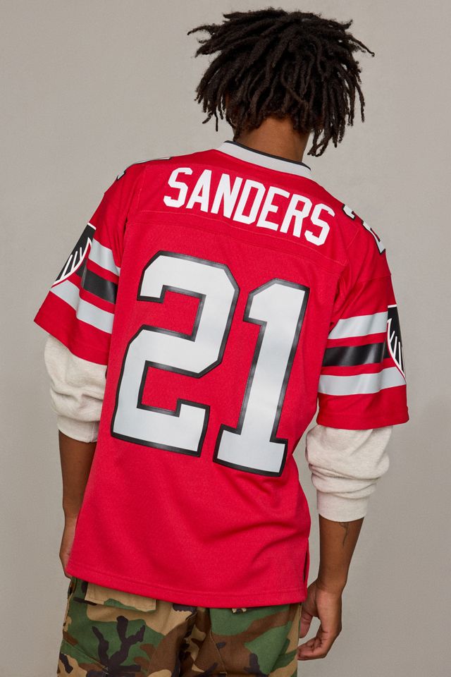 Mitchell & Ness NFL Atlanta Falcons 1989 Deion Sanders Throwback Football Jersey #3