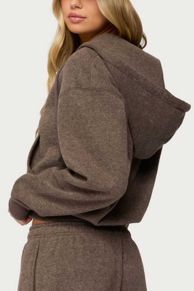 Edikted Laulie Zip Up Hoodie #4
