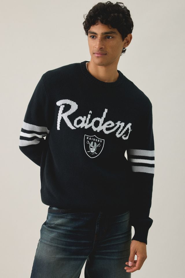 Mitchell & Ness NFL Team Logo Head Coach Crew Neck Sweater #1