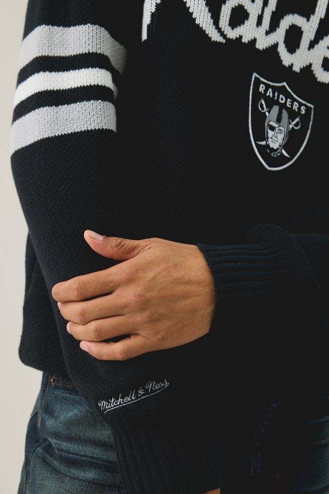 Mitchell & Ness NFL Team Logo Head Coach Crew Neck Sweater #2