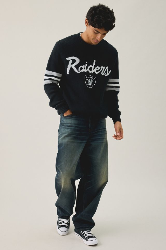 Mitchell & Ness NFL Team Logo Head Coach Crew Neck Sweater #3