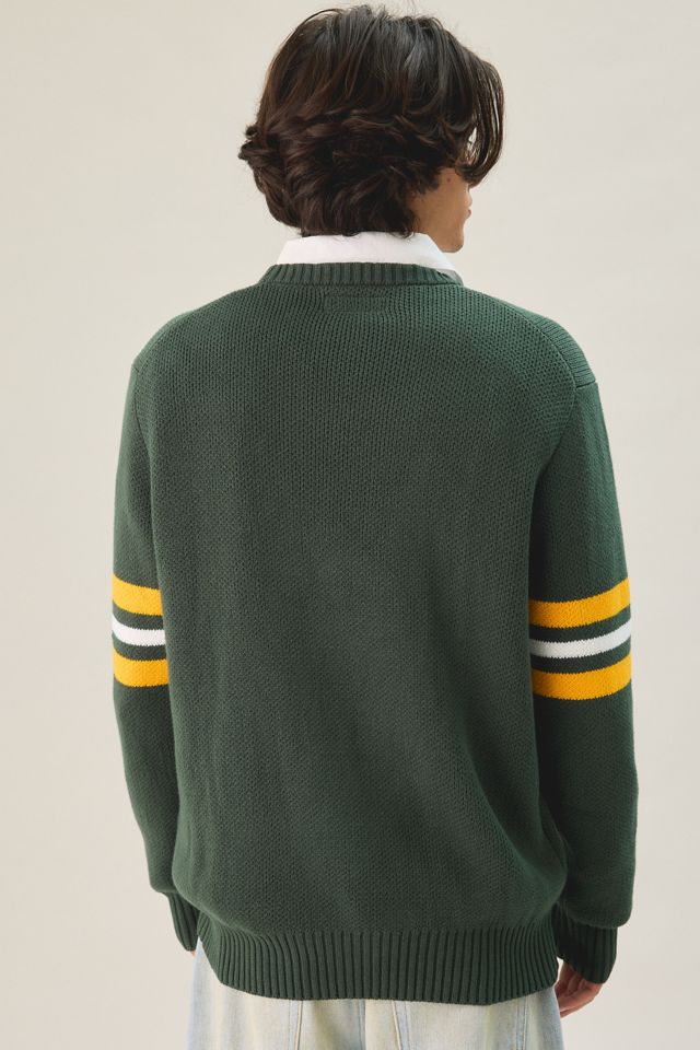 Mitchell & Ness NFL Team Logo Head Coach Crew Neck Sweater #2