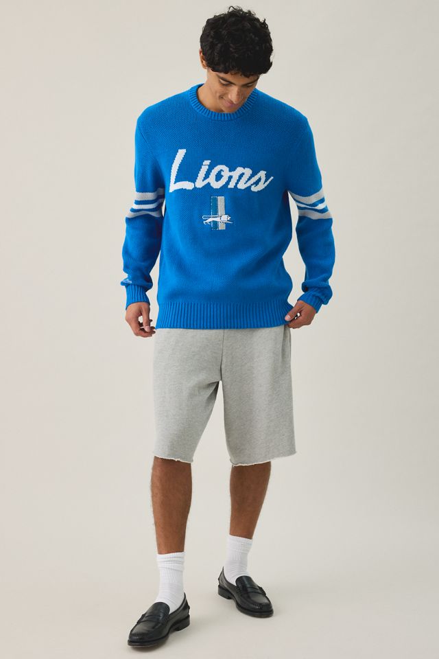 Mitchell & Ness NFL Team Logo Head Coach Crew Neck Sweater #1