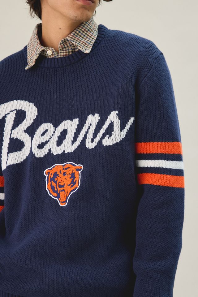 Mitchell & Ness NFL Team Logo Head Coach Crew Neck Sweater #2