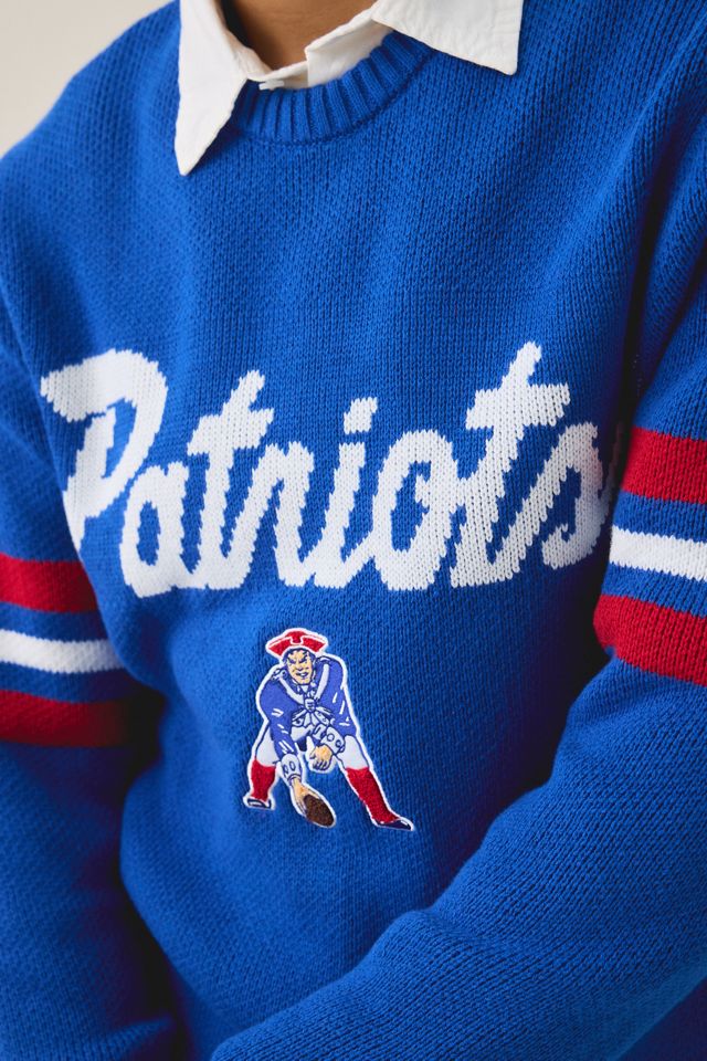 Mitchell & Ness NFL Team Logo Head Coach Crew Neck Sweater #2
