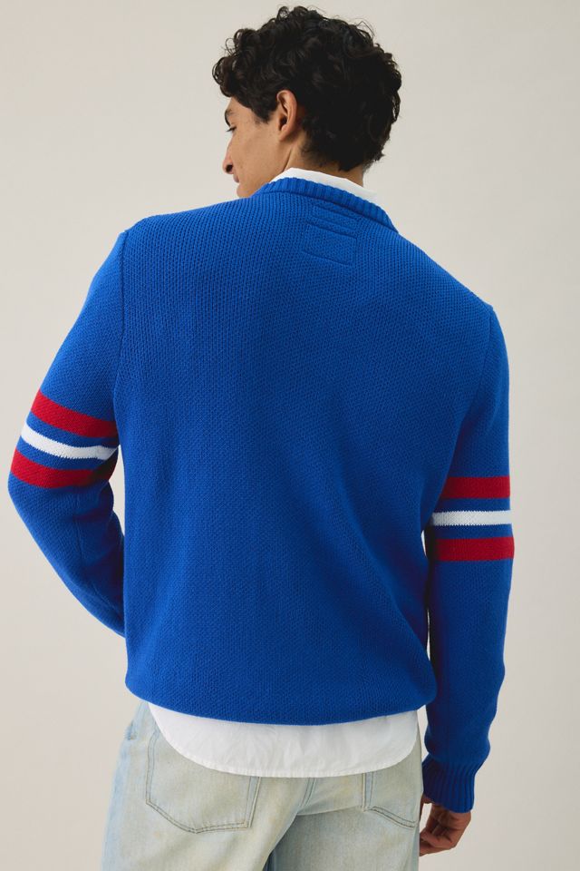 Mitchell & Ness NFL Team Logo Head Coach Crew Neck Sweater #3