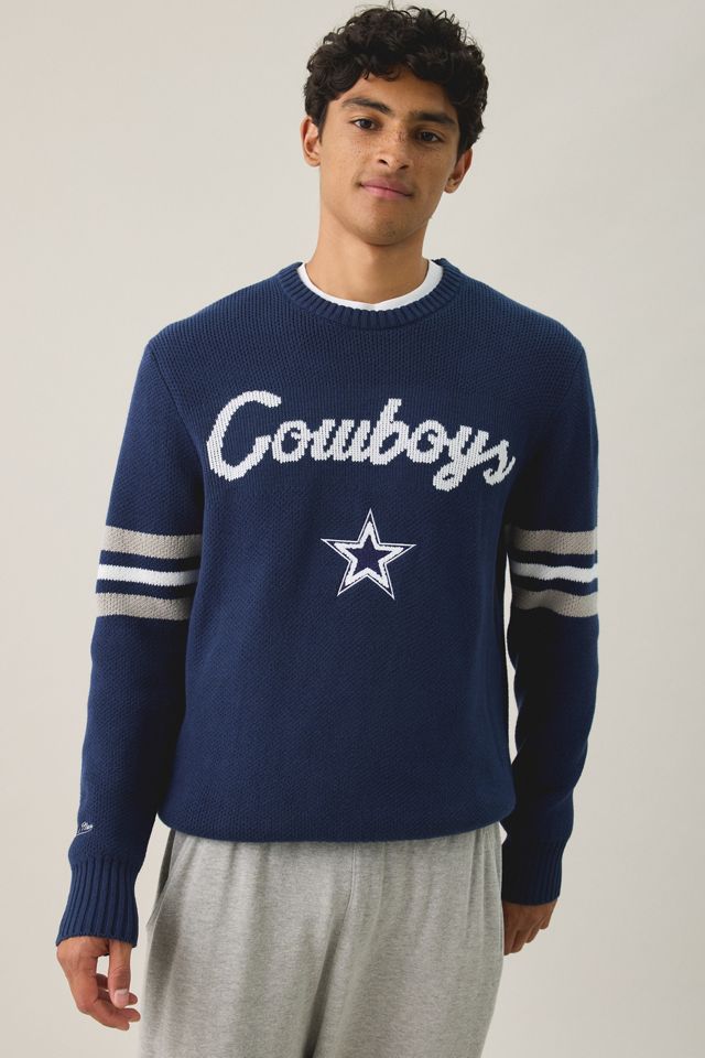 Mitchell & Ness NFL Team Logo Head Coach Crew Neck Sweater #1