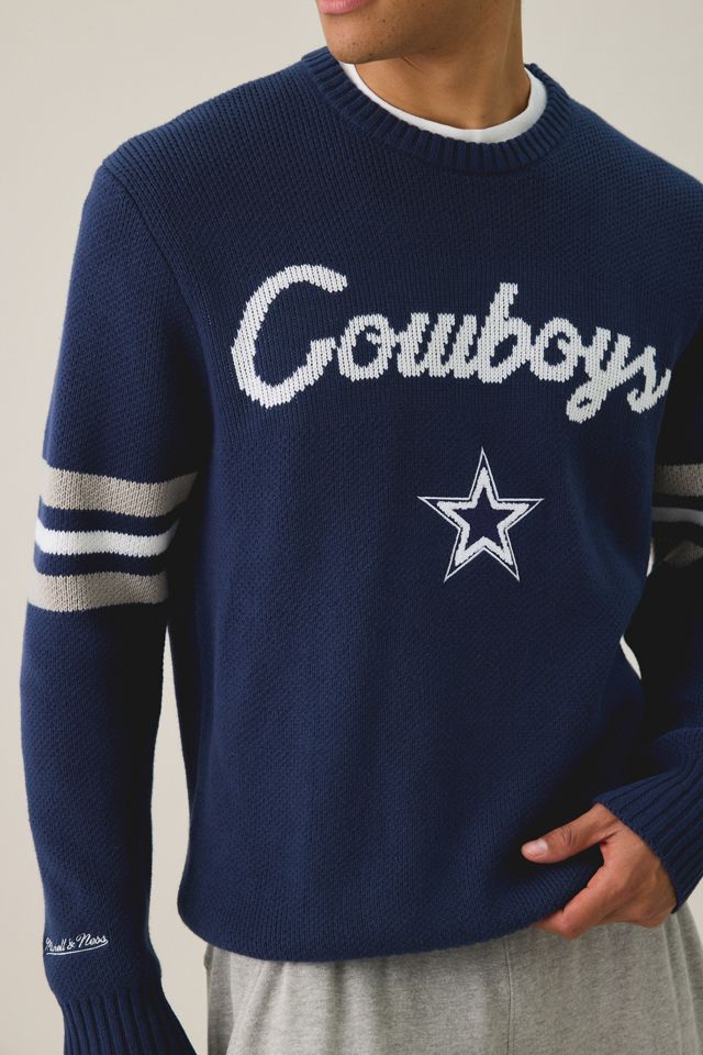 Mitchell & Ness NFL Team Logo Head Coach Crew Neck Sweater #2