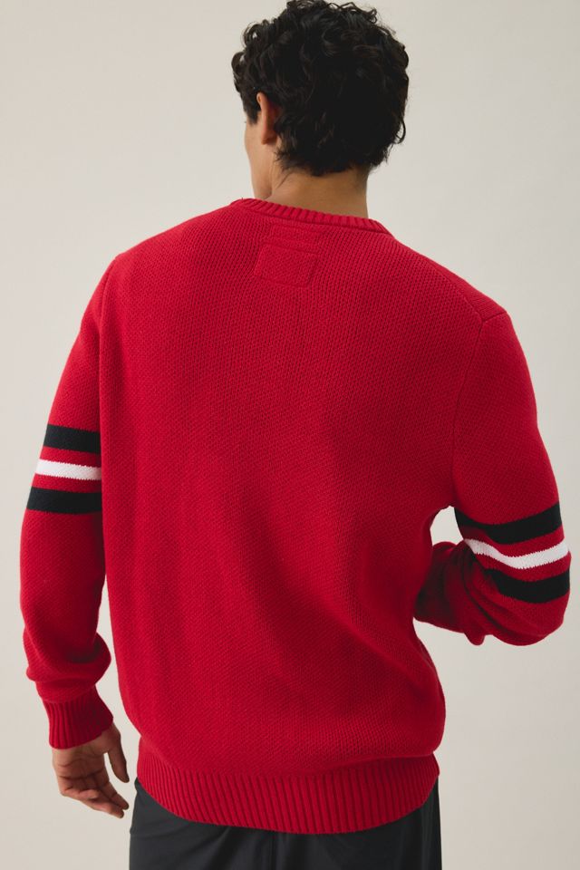 Mitchell & Ness NFL Team Logo Head Coach Crew Neck Sweater #3