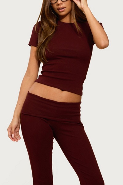 Edikted Emelia Fitted T Shirt