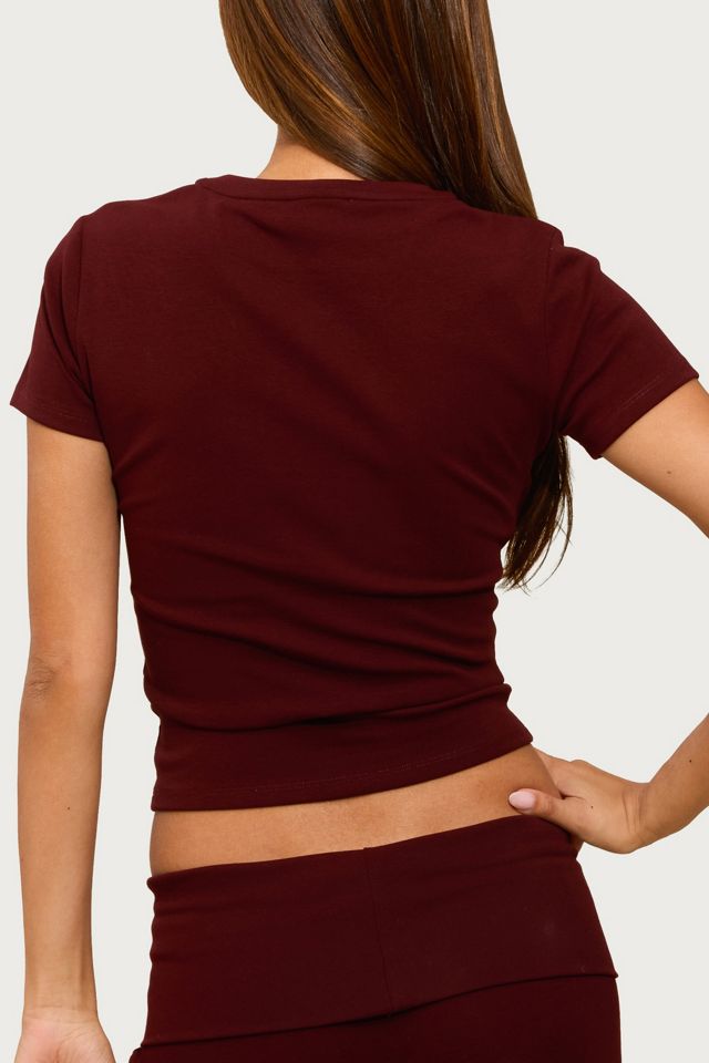 Edikted Emelia Fitted T Shirt #4