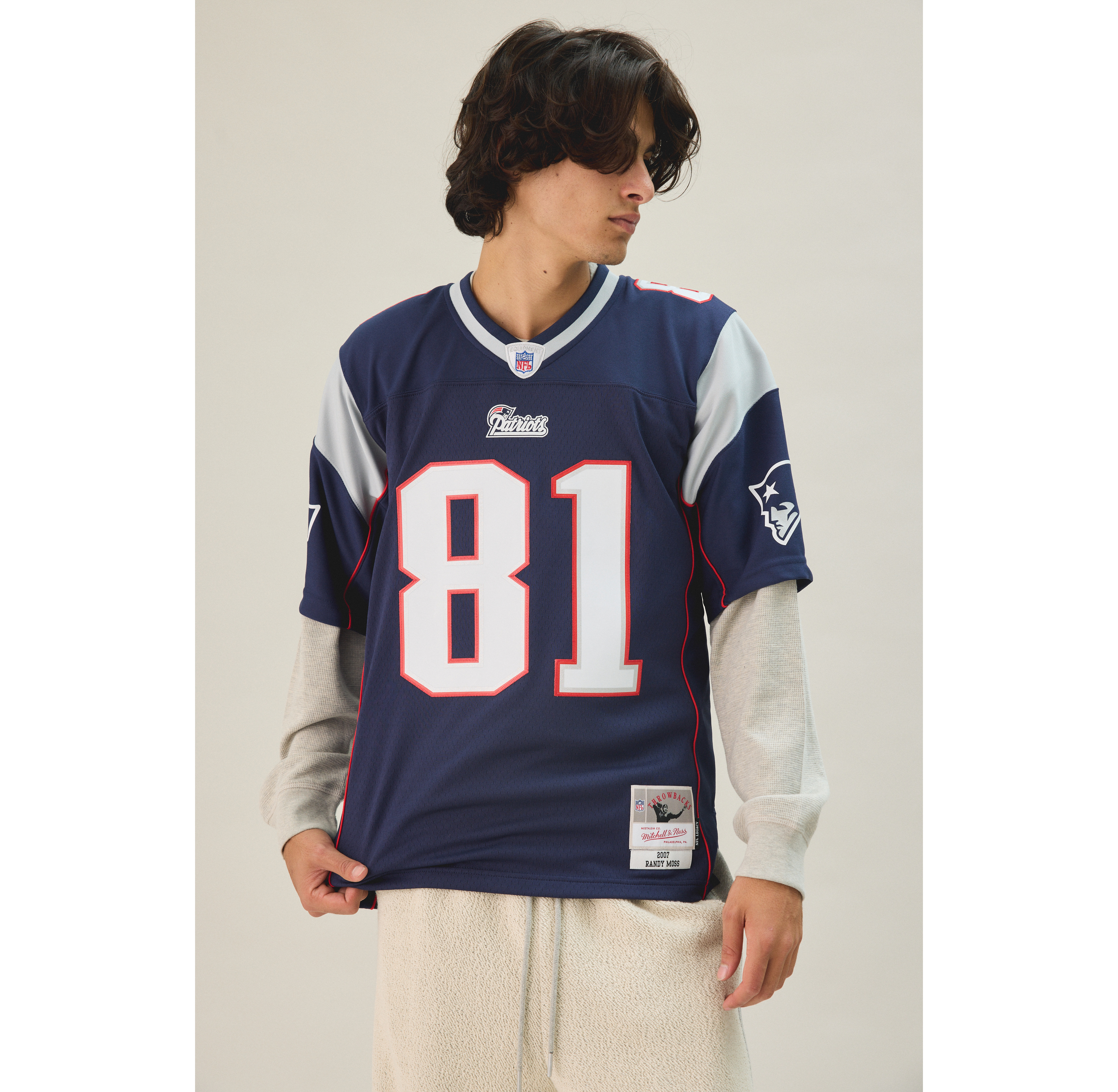 Mitchell & Ness NFL New England Patriots 2007 Legacy Football Jersey Tee