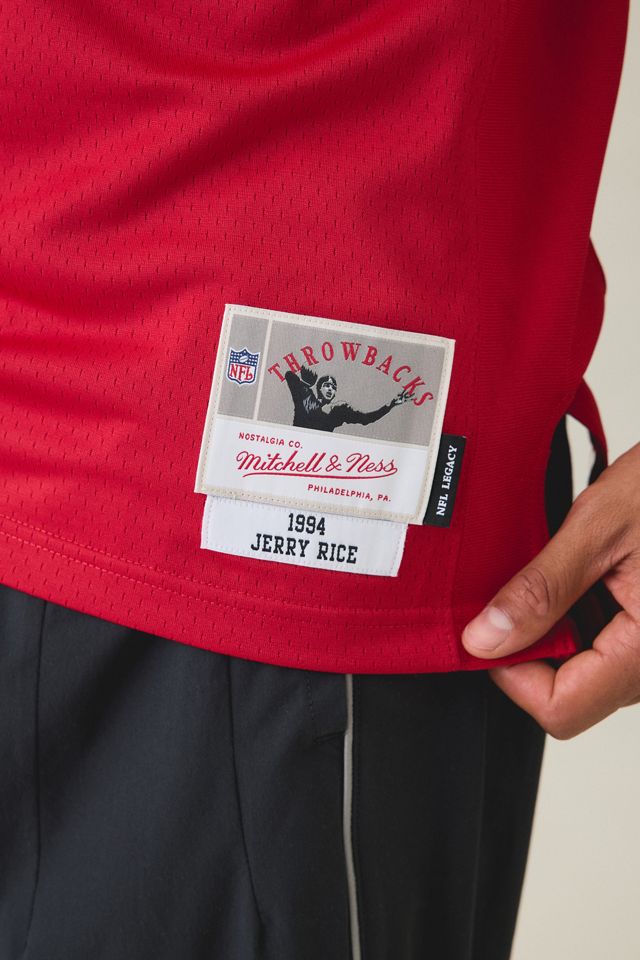 Mitchell & Ness NFL San Francisco 49ers Jerry Rice Throwback Football Jersey #4