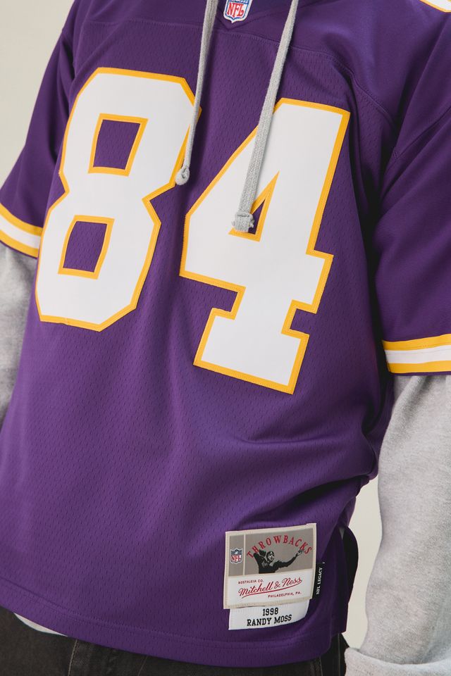 Mitchell & Ness NFL Minnesota Vikings Randy Moss 1998 Legacy Football Jersey Tee #2