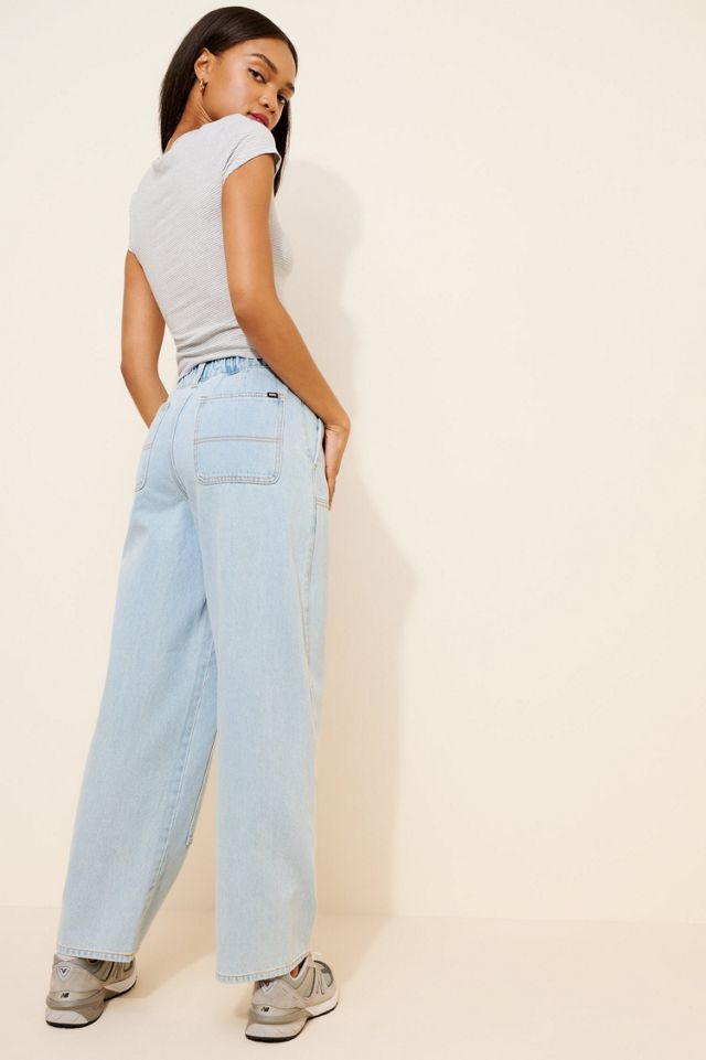 Obey Leah Baggy Double Knee Jean #1