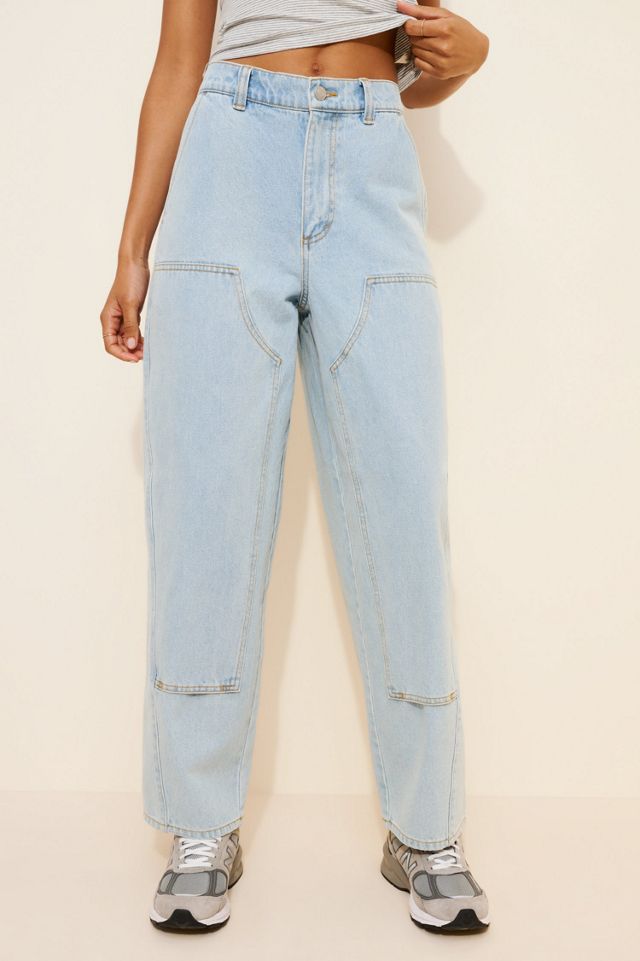 Obey Leah Baggy Double Knee Jean #3