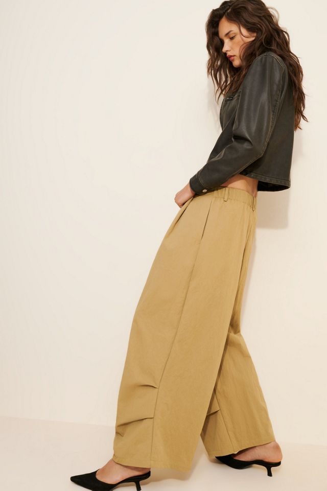 Layered Wide Pleat Pants | Urban Outfitters