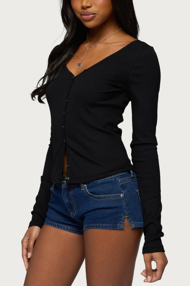 Edikted Tanya Button Up Cardigan #2
