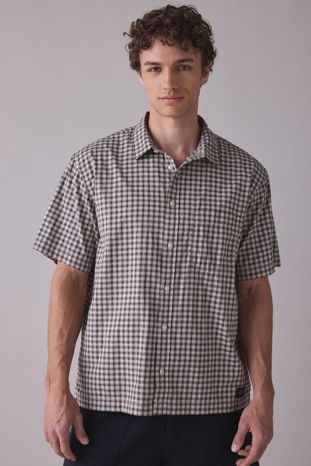 Vans Larkspur Mini Plaid Short Sleeve Shirt #1