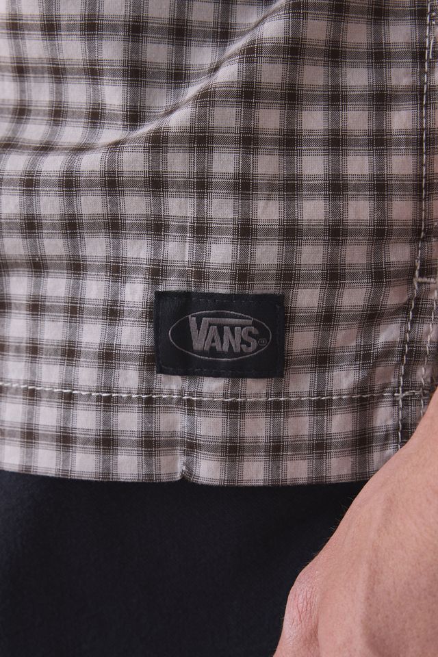 Vans Larkspur Mini Plaid Short Sleeve Shirt #3