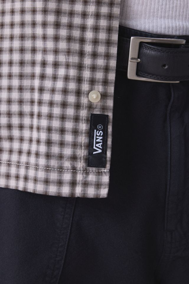 Vans Larkspur Mini Plaid Short Sleeve Shirt #4