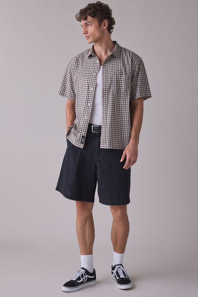 Vans Larkspur Mini Plaid Short Sleeve Shirt #5