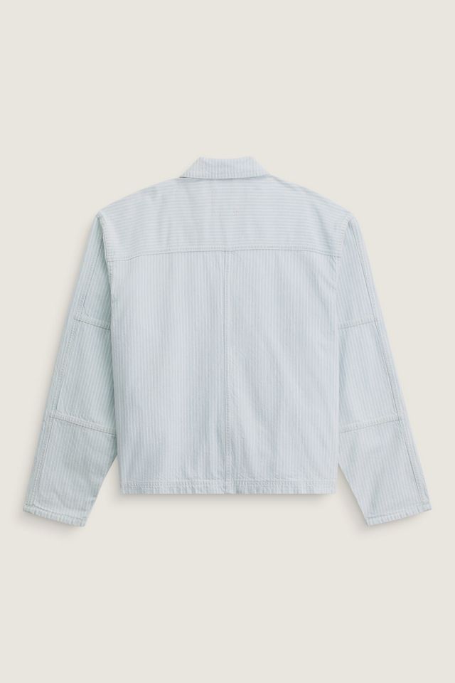 Vans Umber Denim Stripe Work Jacket #1