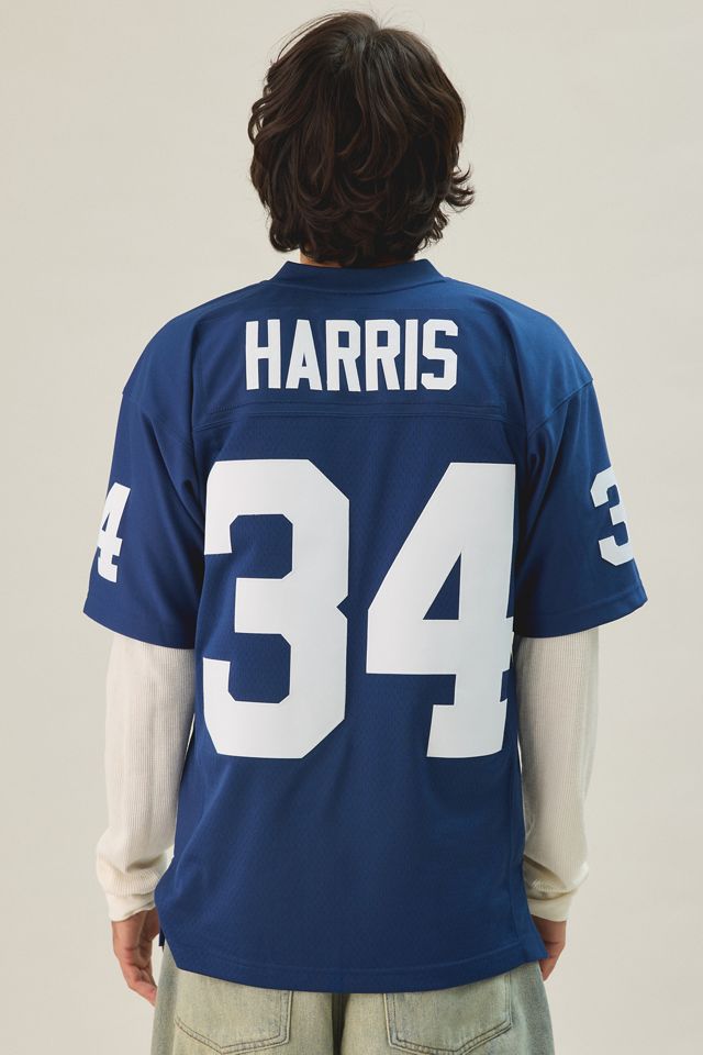 Mitchell & Ness NCAA Penn State 1969 Franco Harris Legacy Football Jersey Tee #3