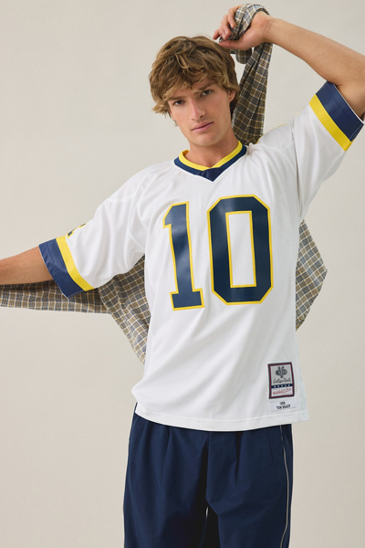 Mitchell & Ness NCAA University Of Michigan Wolverines 1999 Tom Brady Football Jersey