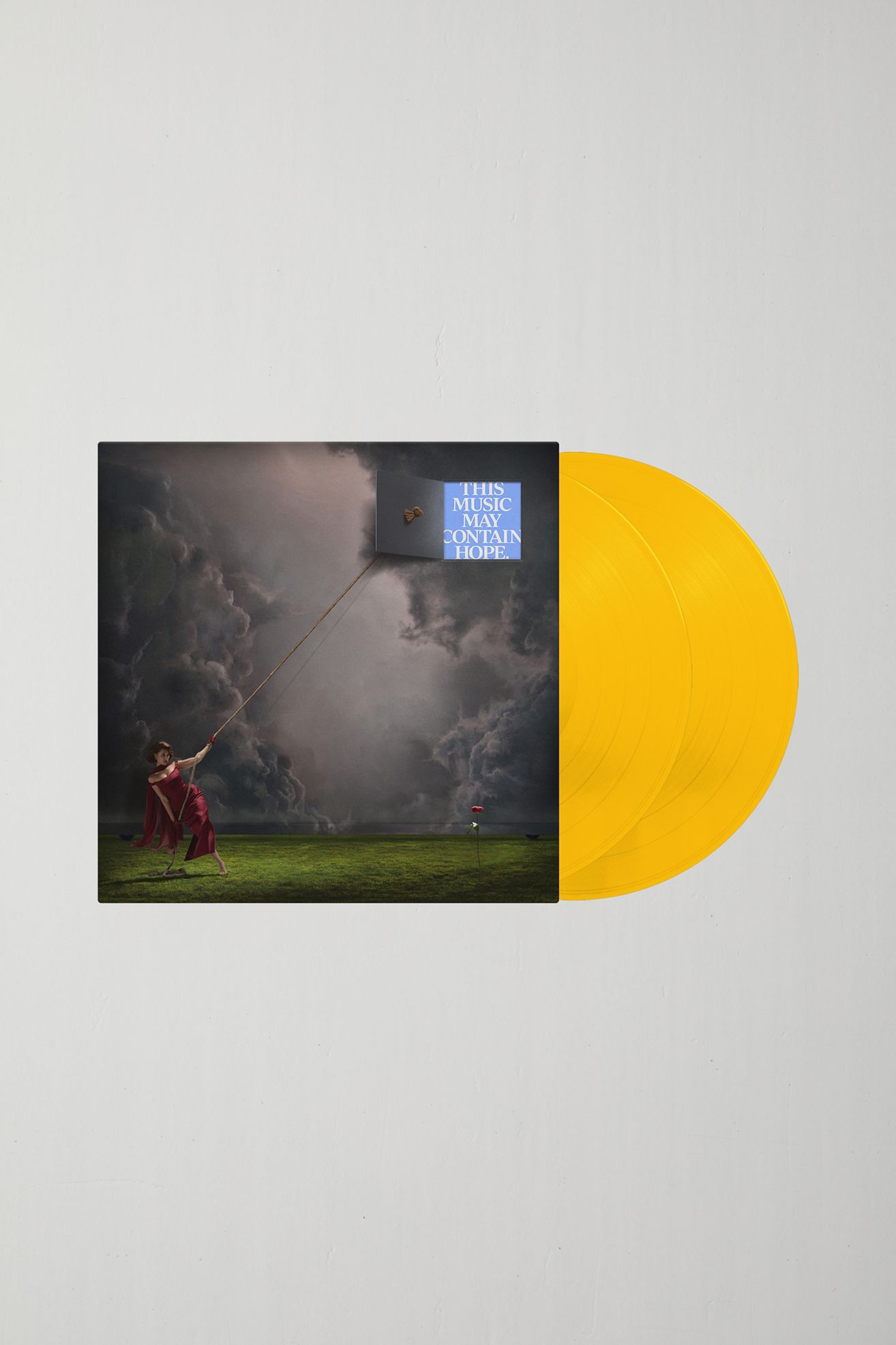 RAYE - THIS MUSIC MAY CONTAIN HOPE 2XLP - Yellow, ONE SIZE