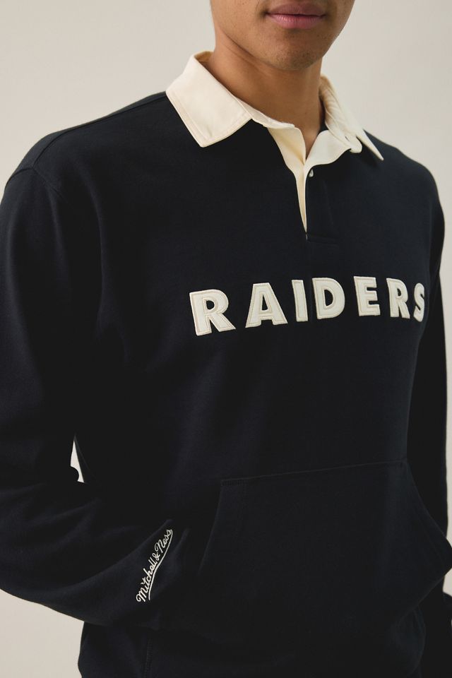 Mitchell & Ness NFL Retro Roots French Terry Polo Sweatshirt #2