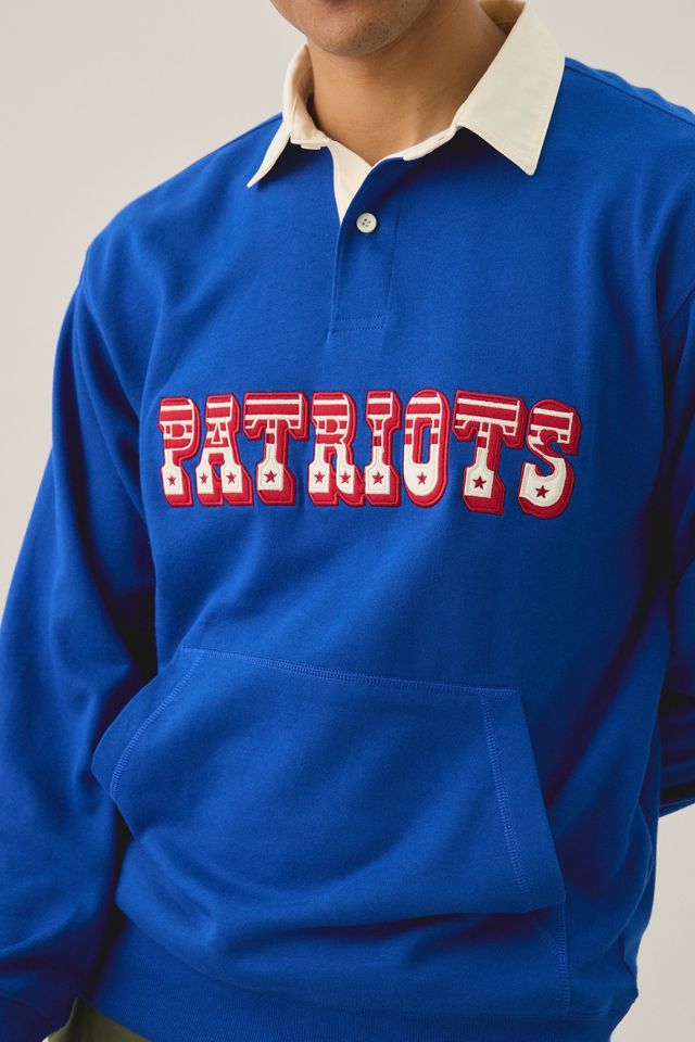 Mitchell & Ness NFL Retro Roots French Terry Polo Sweatshirt #2
