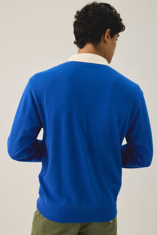Mitchell & Ness NFL Retro Roots French Terry Polo Sweatshirt #3