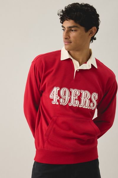 Chandail polo en molleton français rétro NFL Retro Roots de Mitchell & Ness