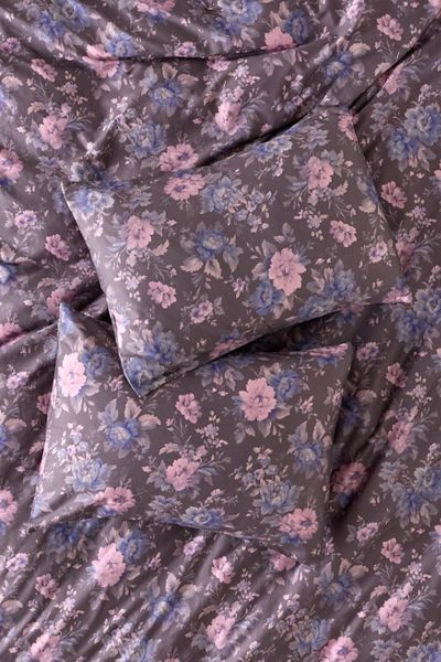 Gemma Floral Printed Cotton Sateen Sham Set