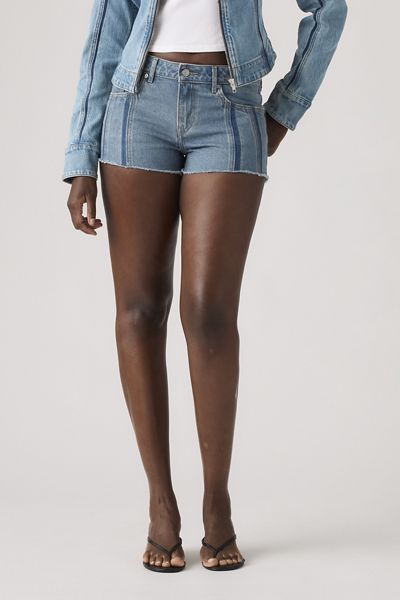 Levi’s® Shadow Seam Low-Rise Denim Shorts