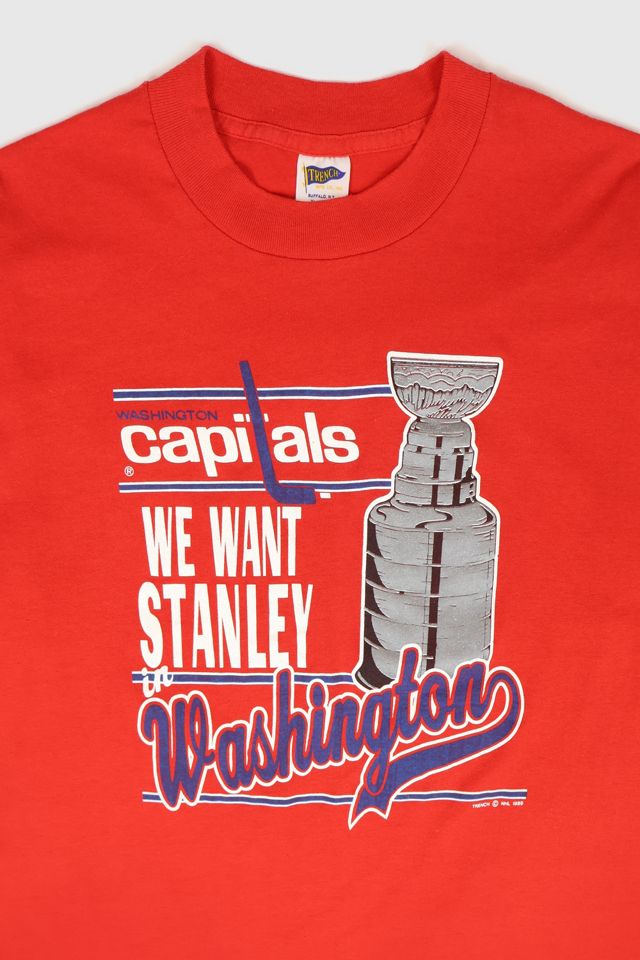 Vintage Washington Capitals We Want Stanley Tee #1