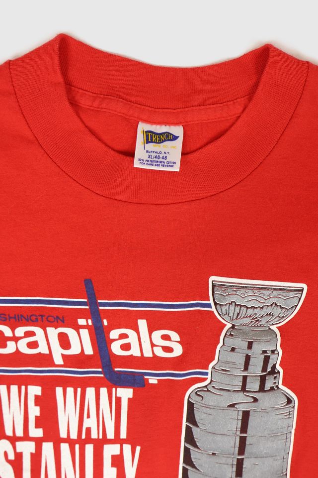Vintage Washington Capitals We Want Stanley Tee #2
