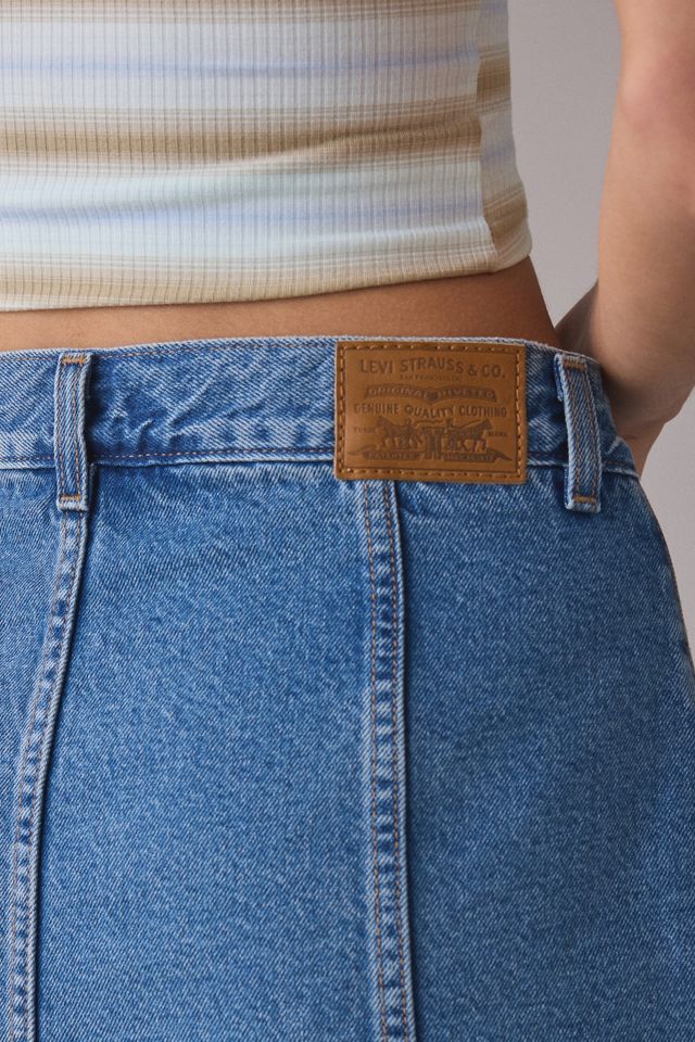 Levi’s® Button-Front Denim Mini Skort #5