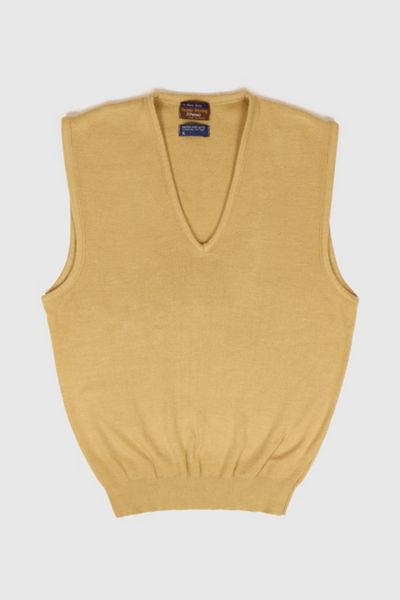 Vintage Brown Sweater Vest