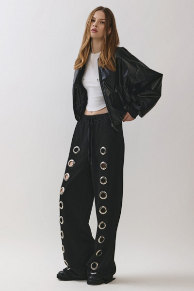 Personal Code Xena Oversize Grommet Detail Sweatpants