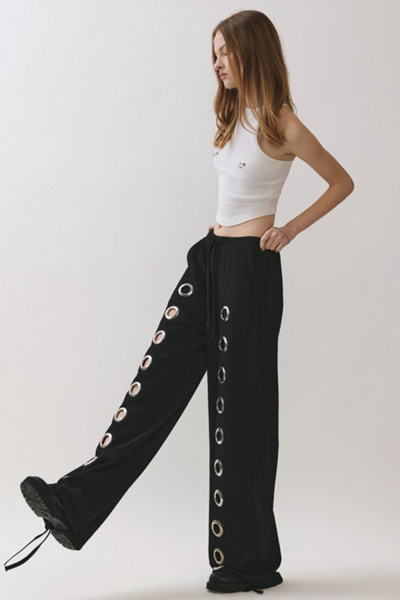 Personal Code Xena Oversize Grommet Detail Sweatpants