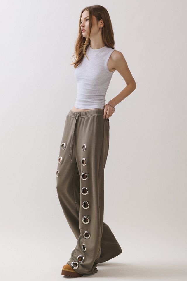 Personal Code Xena Oversize Grommet Detail Sweatpants #2