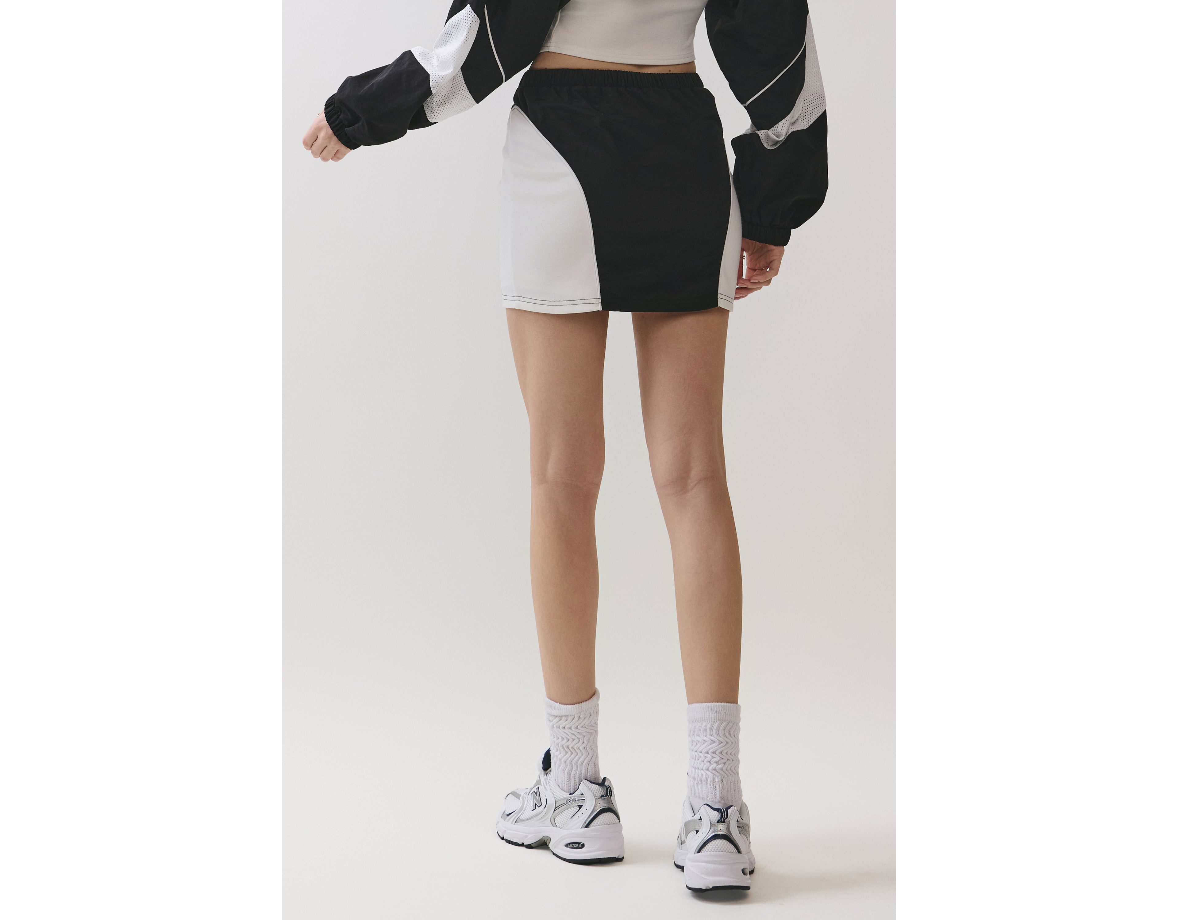 Personal Code Vesper Track Mini Skirt