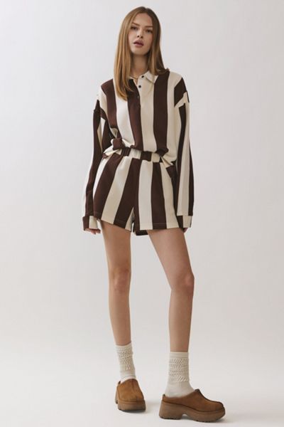 Personal Code Atlas Striped Shorts