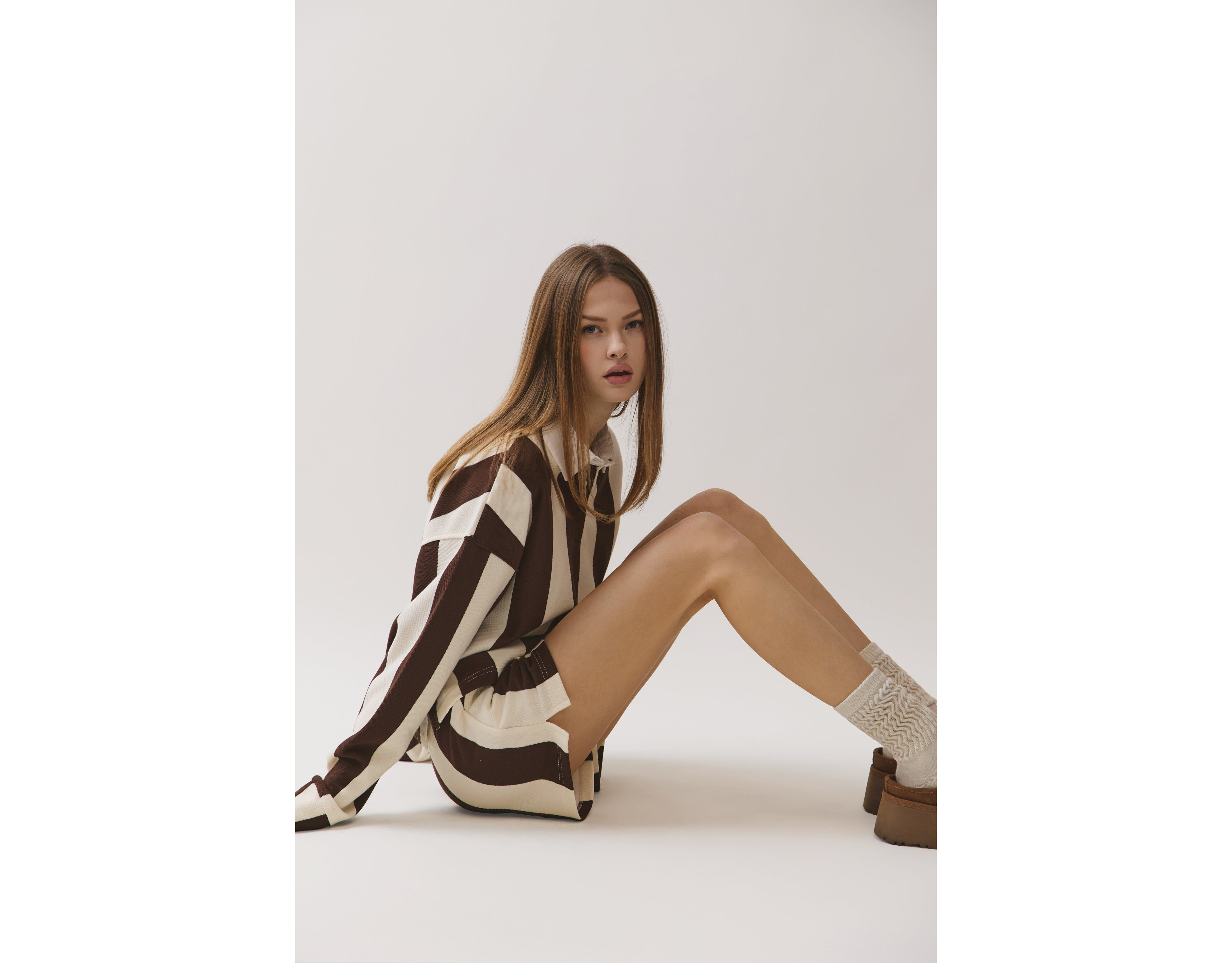 Personal Code Atlas Striped Rugby Top