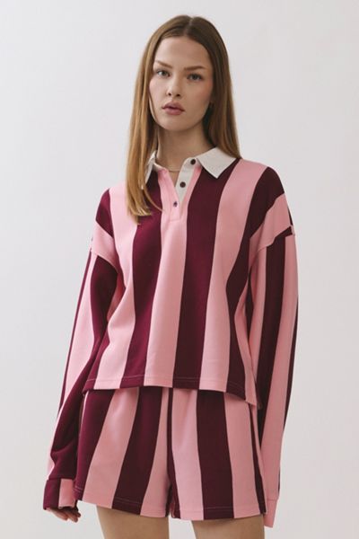 Personal Code Atlas Striped Rugby Top