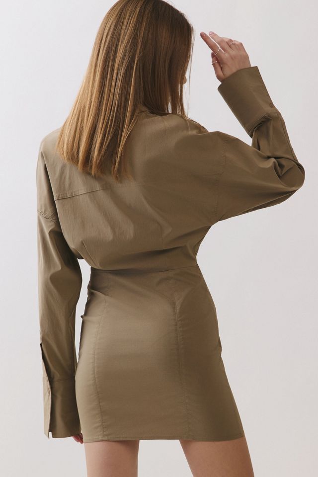 Personal Code Stephanie Button Down Woven Mini Dress #4